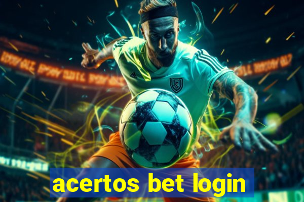 acertos bet login